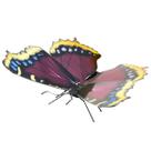 Miniatura de montar metal earth borboleta mourning cloak