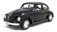 Miniatura De Volkswagen Beetle Fusca Preto 1:24 Welly 22436w