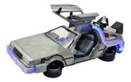 Miniatura Delorean De Volta Para O Futuro 2 C/ Luz Jada 1:24 Miniatura Delorean De Volta Para O Futuro 2 C/ Luz Jada 1:24