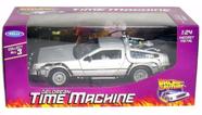 Miniatura Delorean Time Machine Back To The Future 1 Welly 1/24