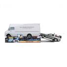 Miniatura DeLorean Time Machine C/ Box - Especial 40 Anos De Volta Para o Futuro - Back to the Future - Jada Toys - 1:24