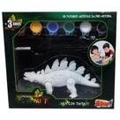 Miniatura Dinossauro Brinquedo Para Montar e Pintar