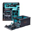 Miniatura Diorama Pit Stop F1 Mercedes W15 44 1:43 Bburago