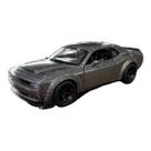 Miniatura Dodge Challenger SRT Demon Cinza RMZ 1:38 Miniatura Dodge Challenger SRT Demon Cinza RMZ 1:38
