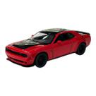 Miniatura Dodge Challenger SRT Demon Vermelho Metal 1:40 Miniatura Dodge Challenger SRT Demon Vermelho Metal 1:40