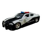 Miniatura Dodge Charger Policia Velozes e Furiosos Jada 1:24 Miniatura Dodge Charger Policia Velozes e Furiosos Jada 1:24
