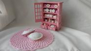 Miniatura em MDF decorada