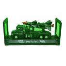 Miniatura Espc Caminhão Exército De Foguete 1/32 Nettoy