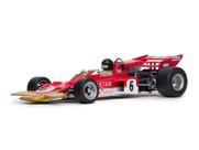 Miniatura F1 Lotus 72C 6 Jochen Rindt Campeão Mundial GP 1970 Vitesse 1/43 Metal
