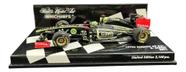 Miniatura F1 Lotus Renault Gp B. Senna 2011 1:43 Minichamps Preto