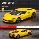 Miniatura Ferrari 488 Bburago - Escala 1:64 - Modelo de Carro de Luxo