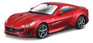 Miniatura Ferrari Portofino 1:43 Bburago Vermelho