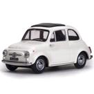 Miniatura Fiat 500D Bianco 1965 Escala 1/43 Vitesse Miniatura Fiat 500D Bianco 1965 Escala 1/43 Vitesse