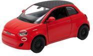 Miniatura Fiat 500e Escala 1:28 Metal e Fricção kinsmart Miniatura Fiat 500e Escala 1:28 Metal e Fricção kinsmart