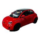 Miniatura Fiat 500e Vermelho 1:28 Miniatura Fiat 500e Vermelho 1:28