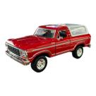 Miniatura Ford Bronco 1978 Vermelho Motormax 1:24 Miniatura Ford Bronco 1978 Vermelho Motormax 1:24