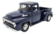 Miniatura Ford F100 Pickup 1955/56 Azul Metal 1:24