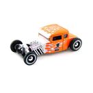 Miniatura Ford Model A 1929 Harley Davidson Laranja 1/24.