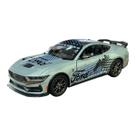 Miniatura Ford Mustang Dark Horse Prata Kinsmart 1:38 Miniatura Ford Mustang Dark Horse Prata Kinsmart 1:38
