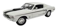 Miniatura Ford Mustang Gt Cobra 1968 Maisto Metal 1:18
