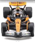 Miniatura Fórmula 1 McLaren MCL60 Racing - 4 L. Norris (2023) - 2nd British GP - 1:43 - Burago - C/ Acrílico Miniatura Fórmula 1 McLaren MCL60 Racing - 4 L. Norris (2023) - 2nd British GP - 1:43 - Burago - C/ Acrílico