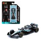 Miniatura Fórmula 1 Mercedes AMG W16 12 Kimi Antonelli F1 2025 - Bburago - 1:64