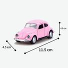Miniatura Fusca Ferro Realista 12cm Abre Portas e Capô com Diversas Cores Disponíveis Envio Rápido - Rosa Miniatura Fusca Ferro Realista 12cm Abre Portas e Capô com Diversas Cores Disponíveis Envio Rápido - Rosa