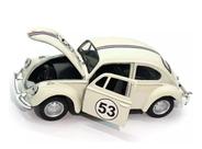Miniatura Fusca Herbie 53 A Friccao De Metal 12cm