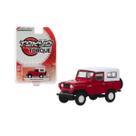 Miniatura greenlight - 1971 nissan patrol - 47050-c - vermelho - 1/64