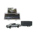 Miniatura greenlight 2018 nissan titan xd pro-4x and dump trailer