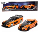 Miniatura Hans Mazda rx-7 e Toyota gr supra escala 1/32 jada