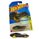 Miniatura Hot Wheels Coupe Clip HKJ26 Experimotors 2/5 Preto e Dourado Miniatura Hot Wheels Coupe Clip HKJ26 Experimotors 2/5 Preto e Dourado