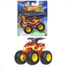 Miniatura Hot Wheels Monster Trucks 1/64 Mattel Carrinho de Metal com Rodas Gigantes Original