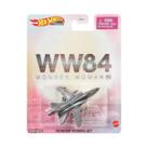 Miniatura hot wheels premium ww84 wonder woman jet dmc55 gjr53