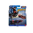 Miniatura hot wheels spiderman miles morales