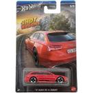 Miniatura HotWheels Hot Wagons-'17 Audi SR6 Avant Vermelho HRR85/HWR56 5/5