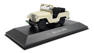 Miniatura Ika Jeep 1956 Bege Metal 1:43