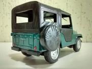Miniatura Jeep Willys 1:32 Jornal Extra Verde