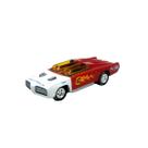 Miniatura johnny lightning 50 anos george barris fireball 500 jlcg018 branco e vermelho