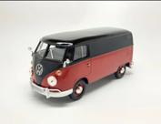 Miniatura Kombi Furgão 1969 cinza - escala 1/24 Marca:motormax Miniatura Kombi Furgão 1969 cinza - escala 1/24 Marca:motormax
