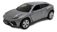 Miniatura Lamborg. Urus Cinza Metal Kinsmart 1:38 Miniatura Lamborg. Urus Cinza Metal Kinsmart 1:38
