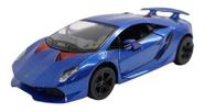 Miniatura Lamborghini Sesto Elemento Azul Metal 1:38
