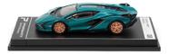 Miniatura Lamborghini Sian 1:64 Postercars Ciano Miniatura Lamborghini Sian 1:64 Postercars Ciano
