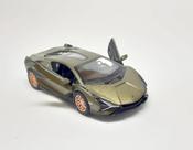 Miniatura Lamborghini Sian Fkp 37 kinsmart 1/40 Fricção Metal