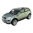 Miniatura Land Rover Range Rover Evoque Cinza Welly 1:38 Miniatura Land Rover Range Rover Evoque Cinza Welly 1:38