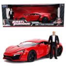Miniatura Lykan Hypersport C/ Boneco Dom Fast Furios 1/18 Jada 31140 Miniatura Lykan Hypersport C/ Boneco Dom Fast Furios 1/18 Jada 31140