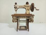 Miniatura Máquina de Costura Singer MDF Luxo - Decorativa Quantidade:4 Unidades