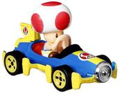 Miniatura Mario Kart Toad Mach 8 Hot Wheels 1/64 Miniatura Mario Kart Toad Mach 8 Hot Wheels 1/64