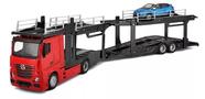 Miniatura Mercedes Benz Actros E Renault Captur 1/43 Bburago 31457