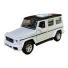 Miniatura Mercedes Benz G63 AMG Branco RMZ 1:38